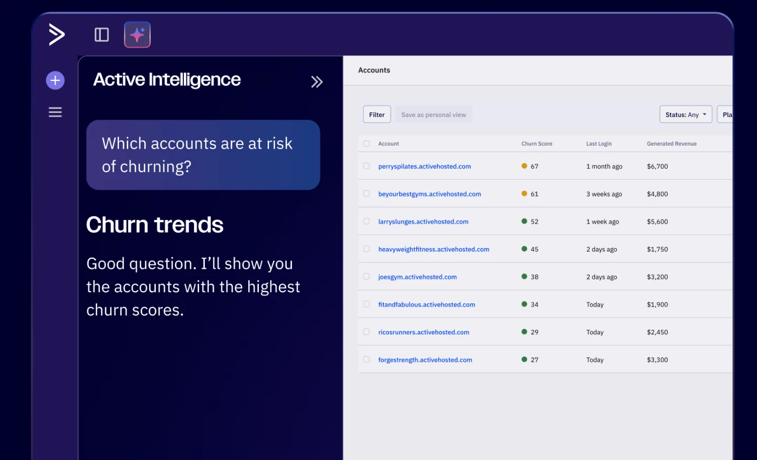 Partners - Active Intelligence in Partner Portal (Beta) (October 6, 2025)