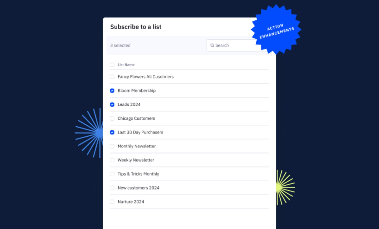 Action Updates: Sub/Unsub, Add/Remove Tag, Math (August 15, 2024)