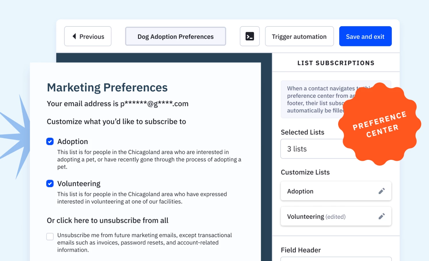 Introducing Preference Center (July 26, 2024)