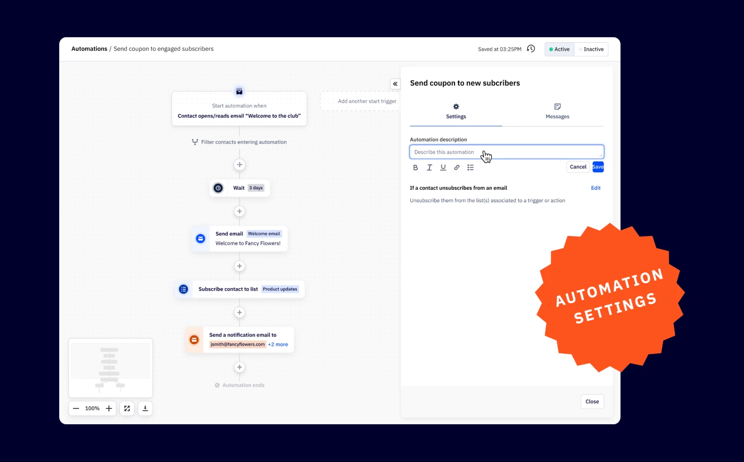 New Automation Settings (February 27, 2025)
