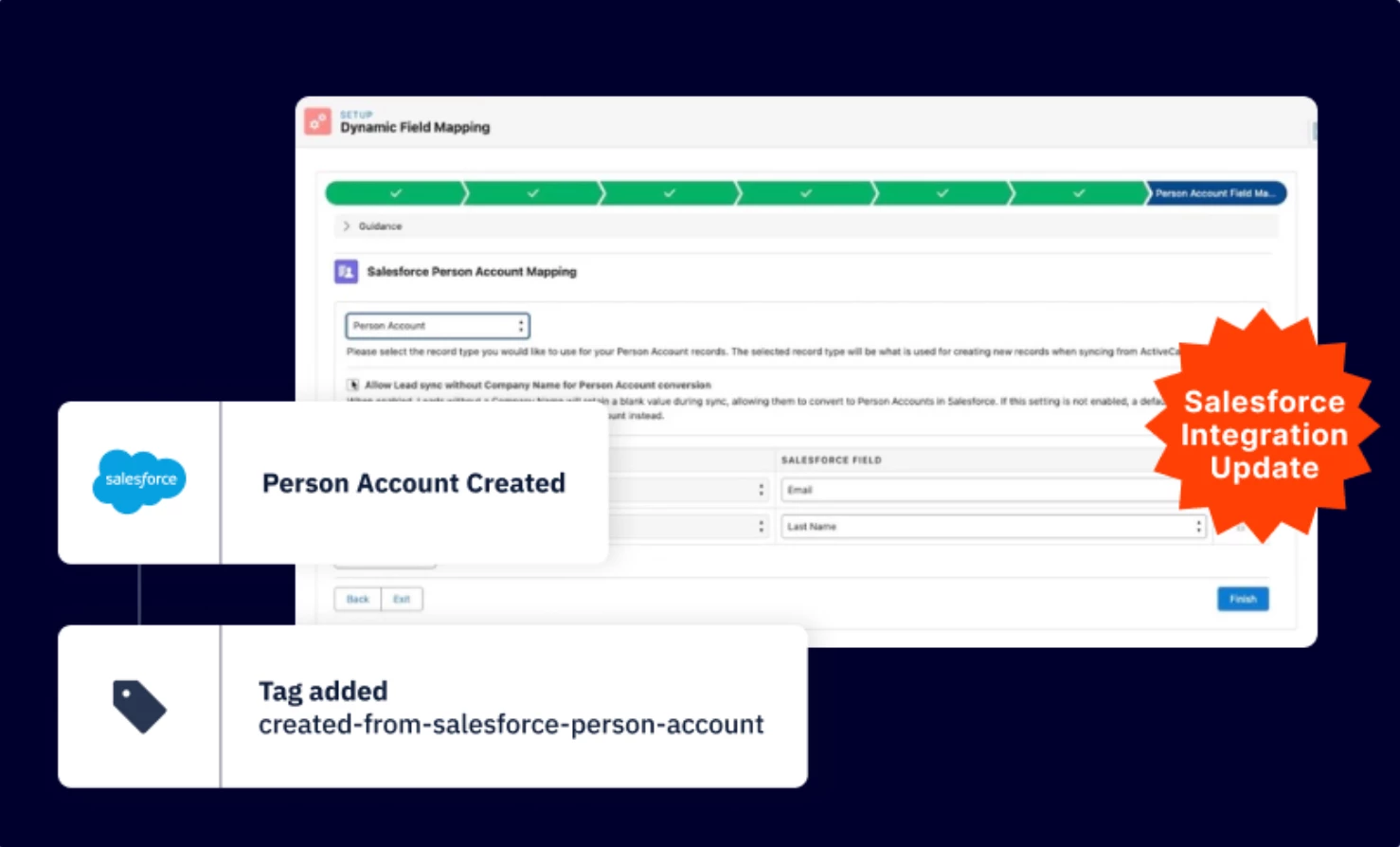 Update: Salesforce Person Account Sync (August 5, 2025)