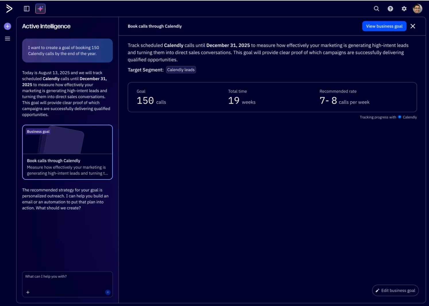 Active Intelligence: Goals agent (Beta) Release (October 10, 2025)
