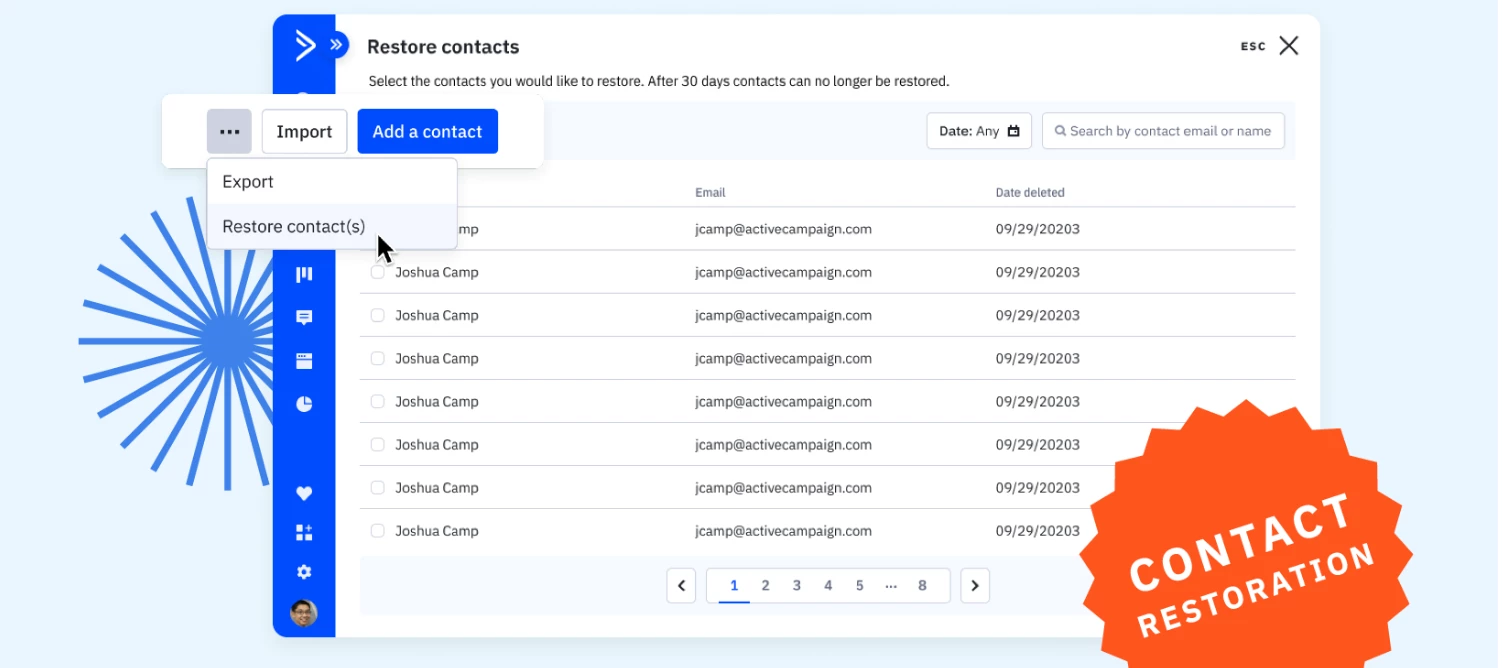Contact Restore (February 15, 2024)