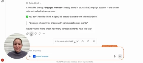Make ChatGPT More Powerful by Connecting to ActiveCampaign.