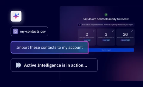 New: Active Intelligence Contact Import