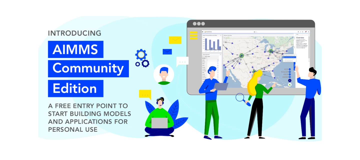 It's here! Meet AIMMS Community Edition | AIMMS Community