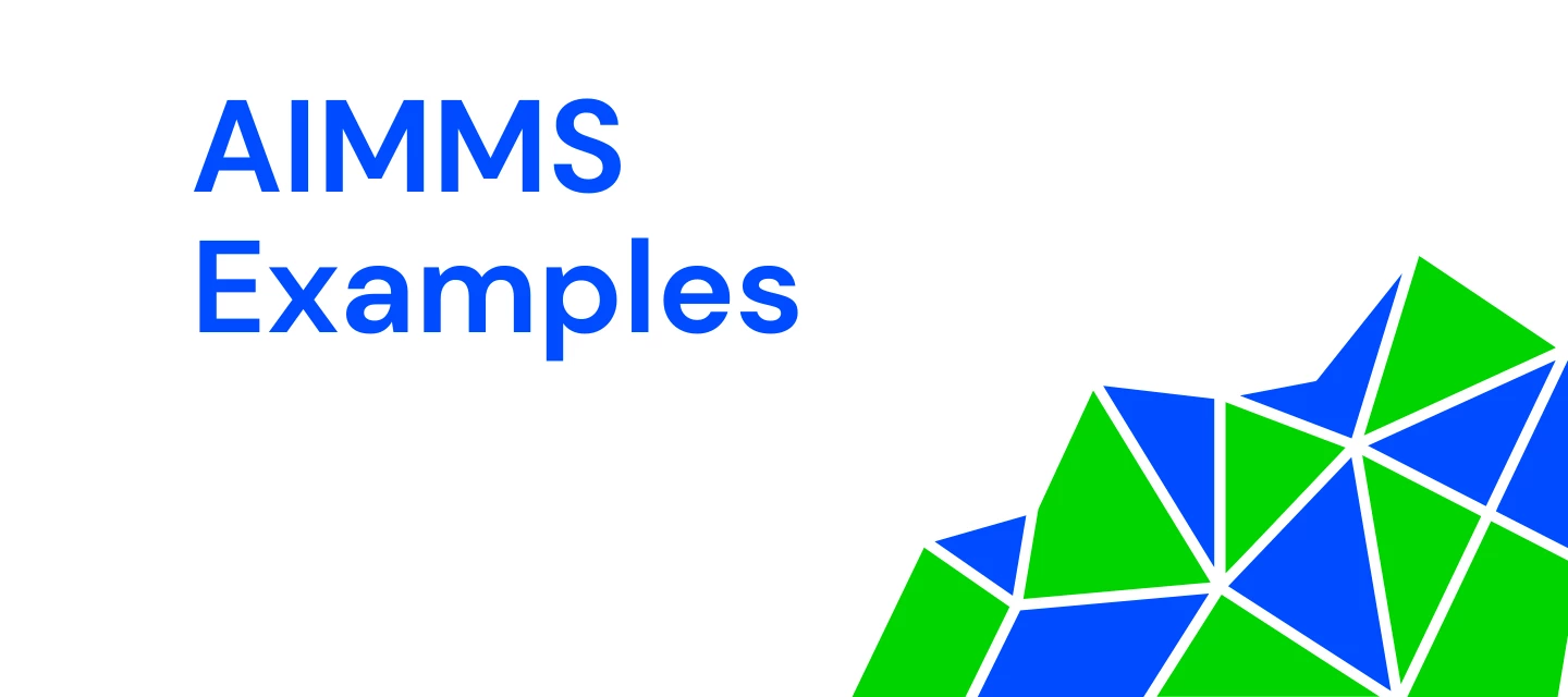 Vessel Scheduling Example