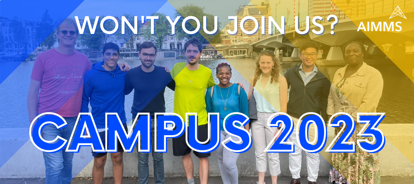 Looking forward to Campus 2023!