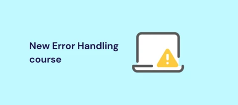 New Error Handling Course Now Available on AIMMS Academy