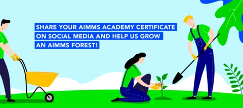 Get certified on AIMMS Academy. Get a tree planted in your name!