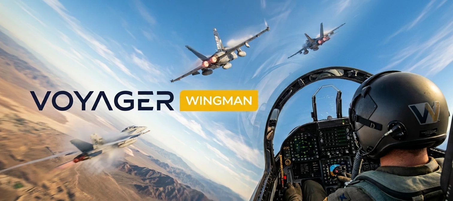 Voyager Wingman turns natural language prompts into working AI 