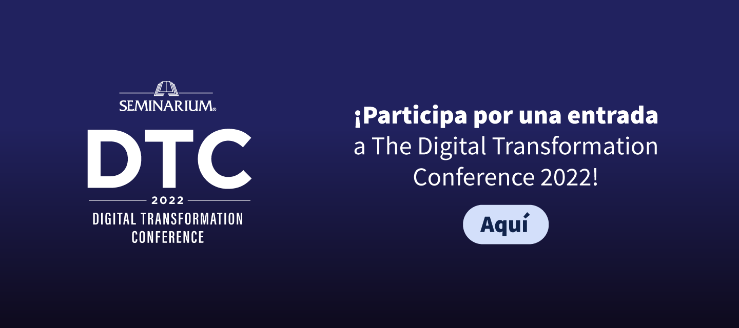 ¡Participa por una entrada a The Digital Transformation Conference! ☝🏻