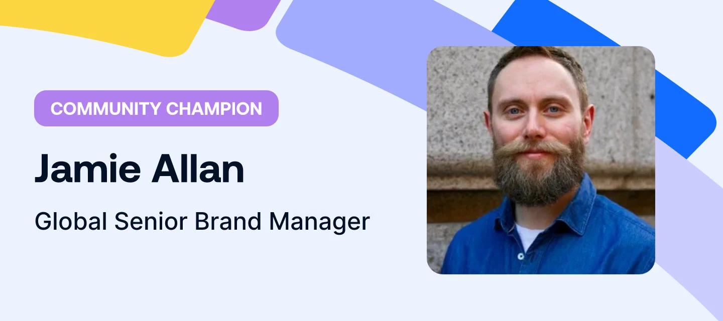 Click to meet @jamieallan, our Champion of the month