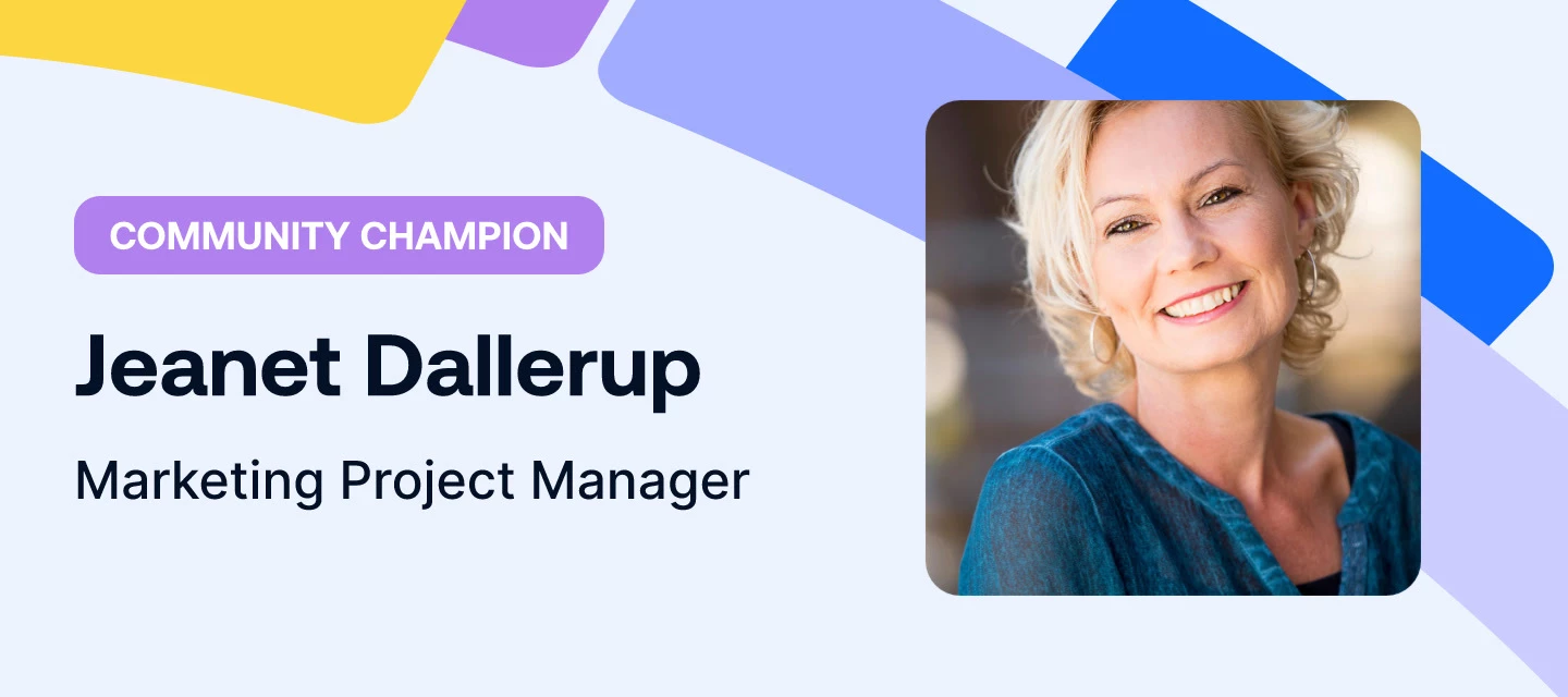 Click to meet @Jeanet Dallerup, our Champion of the month!