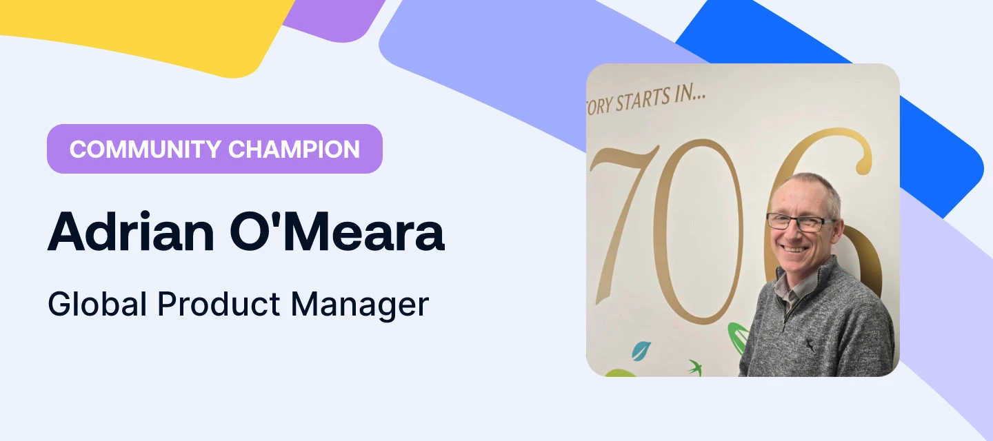 Click to meet @Adrian O'Meara, our Champion of the month