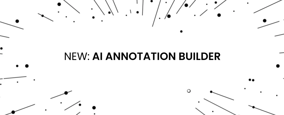 AI Annotation Builder in Public Preview