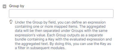 group by function