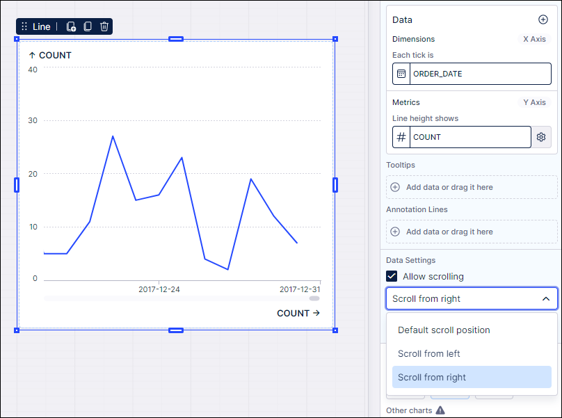 ChartScrollBar