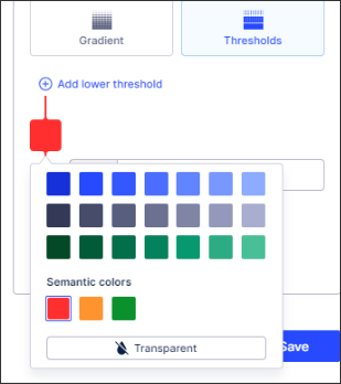 The new color options.