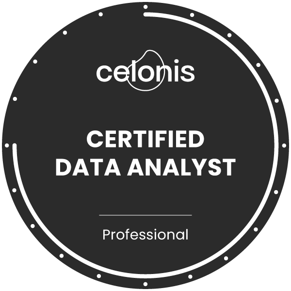 Celonis Certified Data Analyst