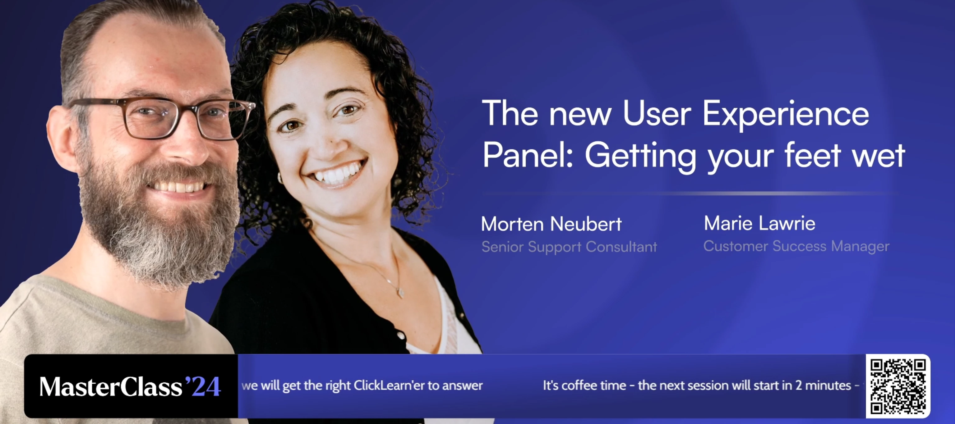 The new User Experience Panel: Getting your feet wet