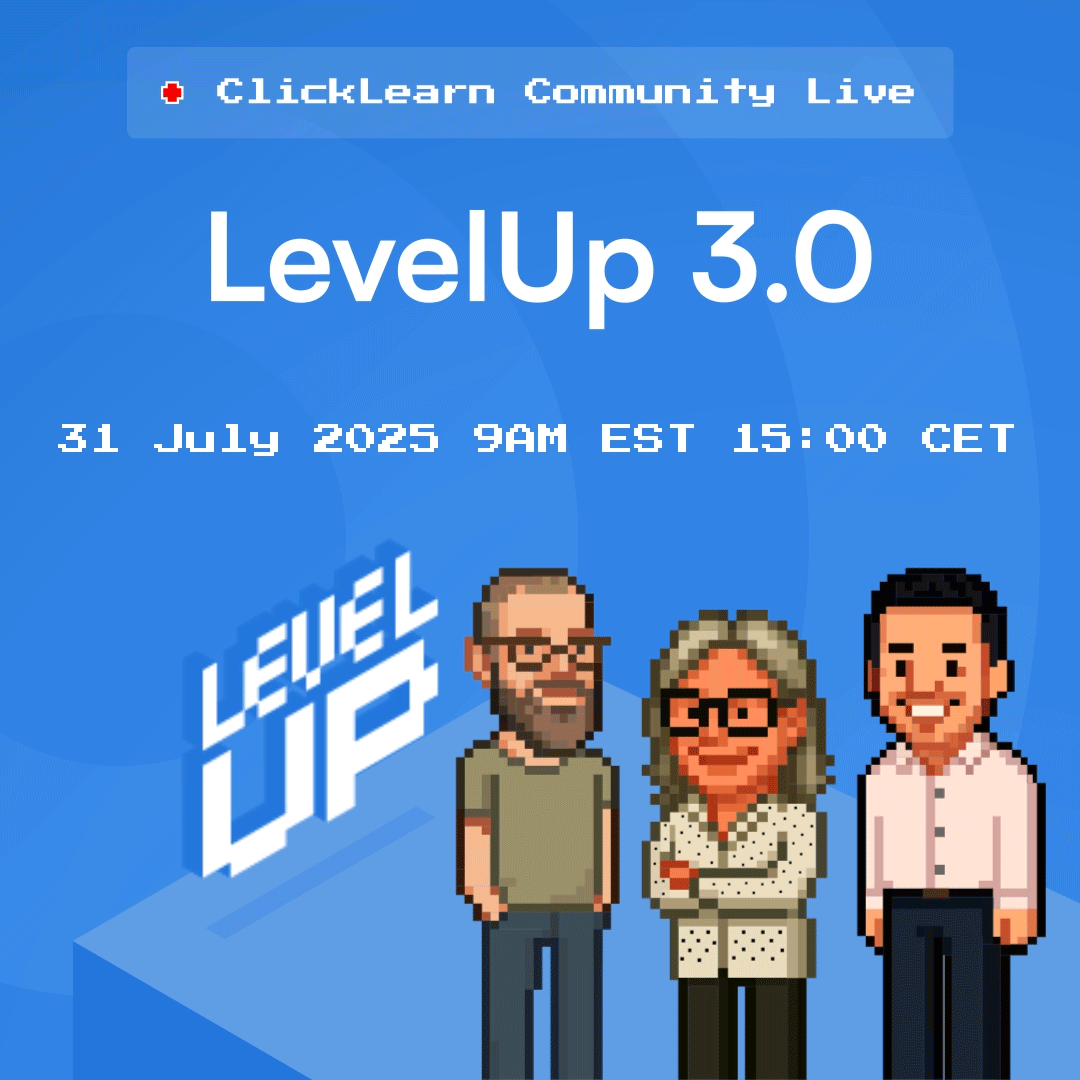 LevelUp your game with ClickLearn experts