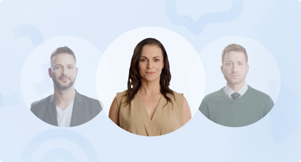 Create AI-generated videos for more engaging and effective learning experiences inside ClickLearn