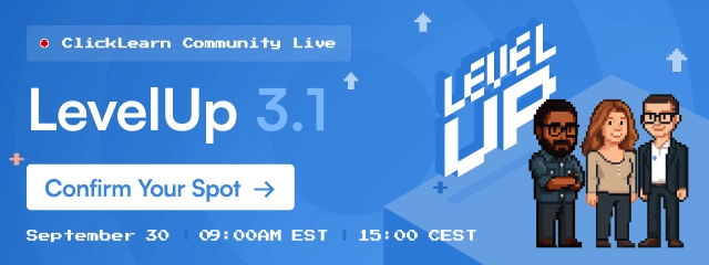 LevelUp your game with ClickLearn experts