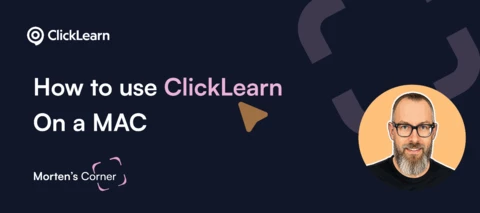 Morten's Corner - How to use ClickLearn On a MAC