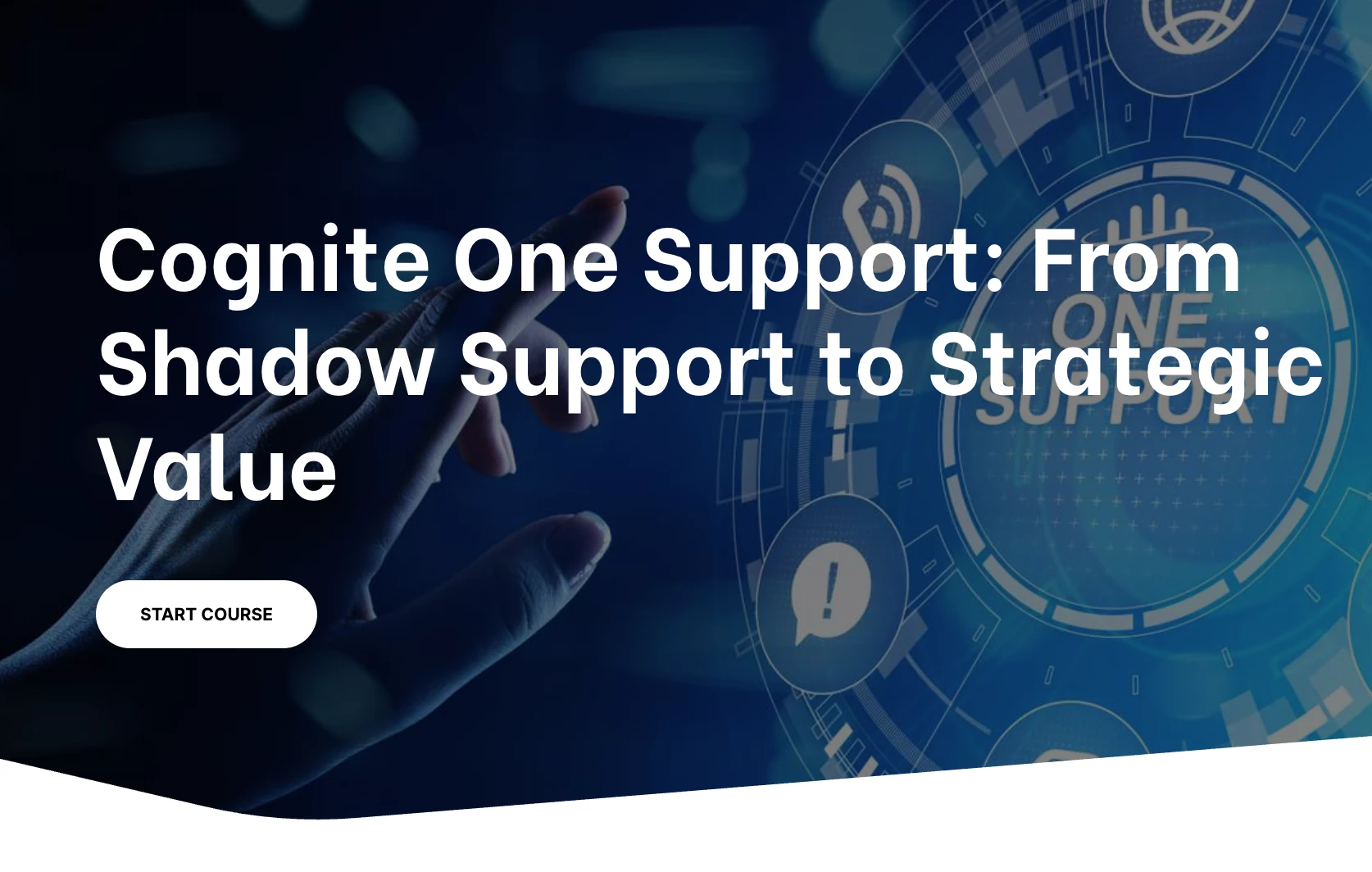Cognite One Support