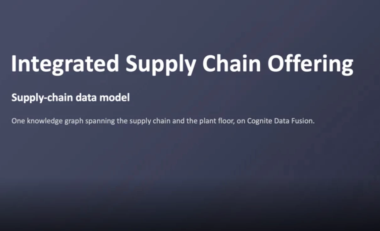 Integrated Supply Chain Training