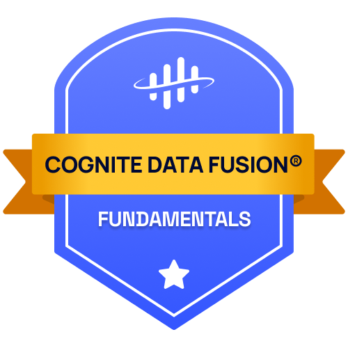 Cognite Data Fusion Fundamentals