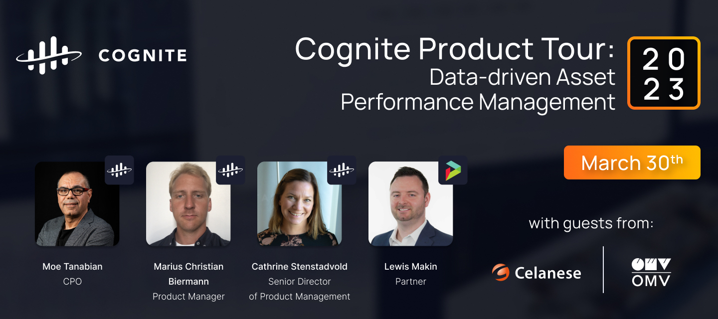 Ask your questions for Cognite Live Product Tour 2023!