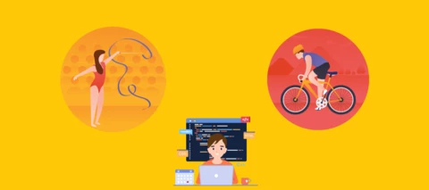 Something that feels like an Olympic sport when you're a programmer?