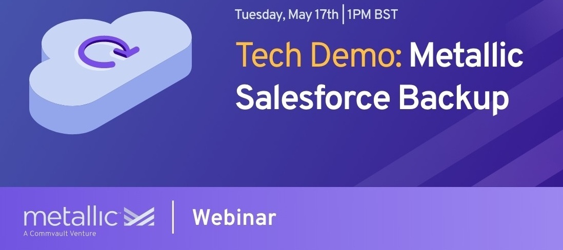 Tech demo: Metallic Salesforce Backup