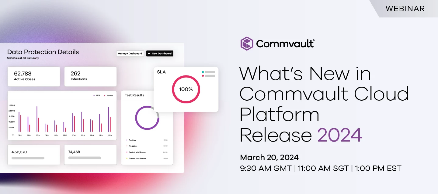 Webinar: Commvault Cloud Platform Release 2024 GA | Community