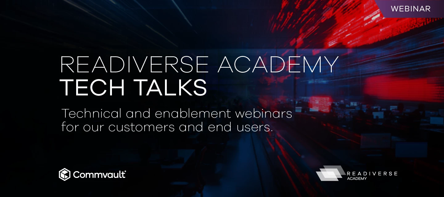 Readiverse Academy Tech Talks Webinar Series