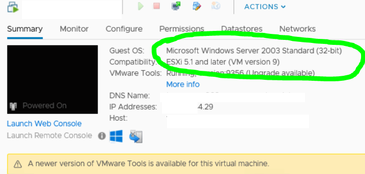 vmware tools for windows server 2003 standard edition