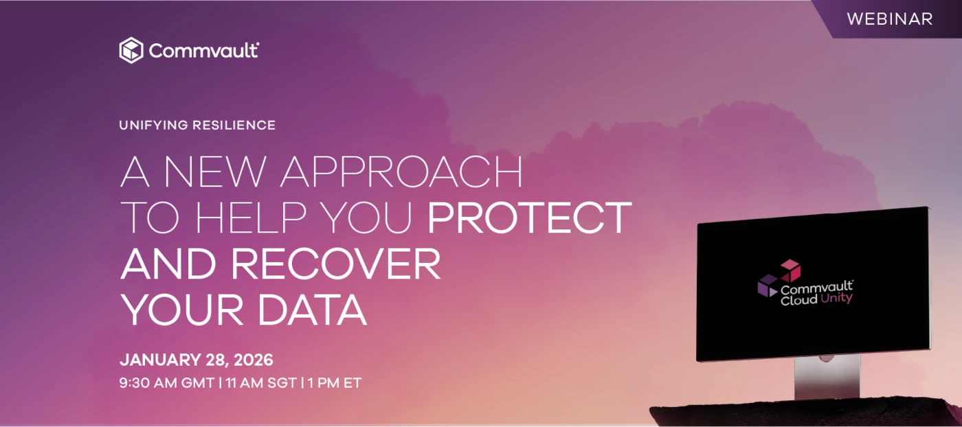 Commvault Cloud Unity & Implementing Resilience Ops Webinar |On Demand ...