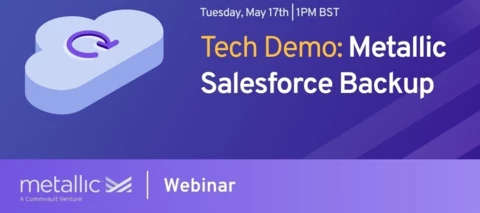 Tech demo: Metallic Salesforce Backup