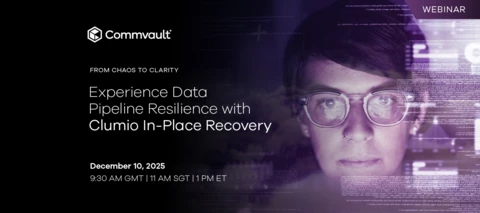 Join us on December 10 for our Clumio In-Place Recovery Webinar
