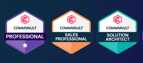 Get your badge on! New digital badges for Commvault certifications