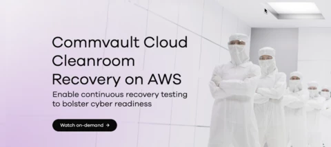 Webinar: Commvault Cloud Cleanroom Recovery on AWS (on-demand)