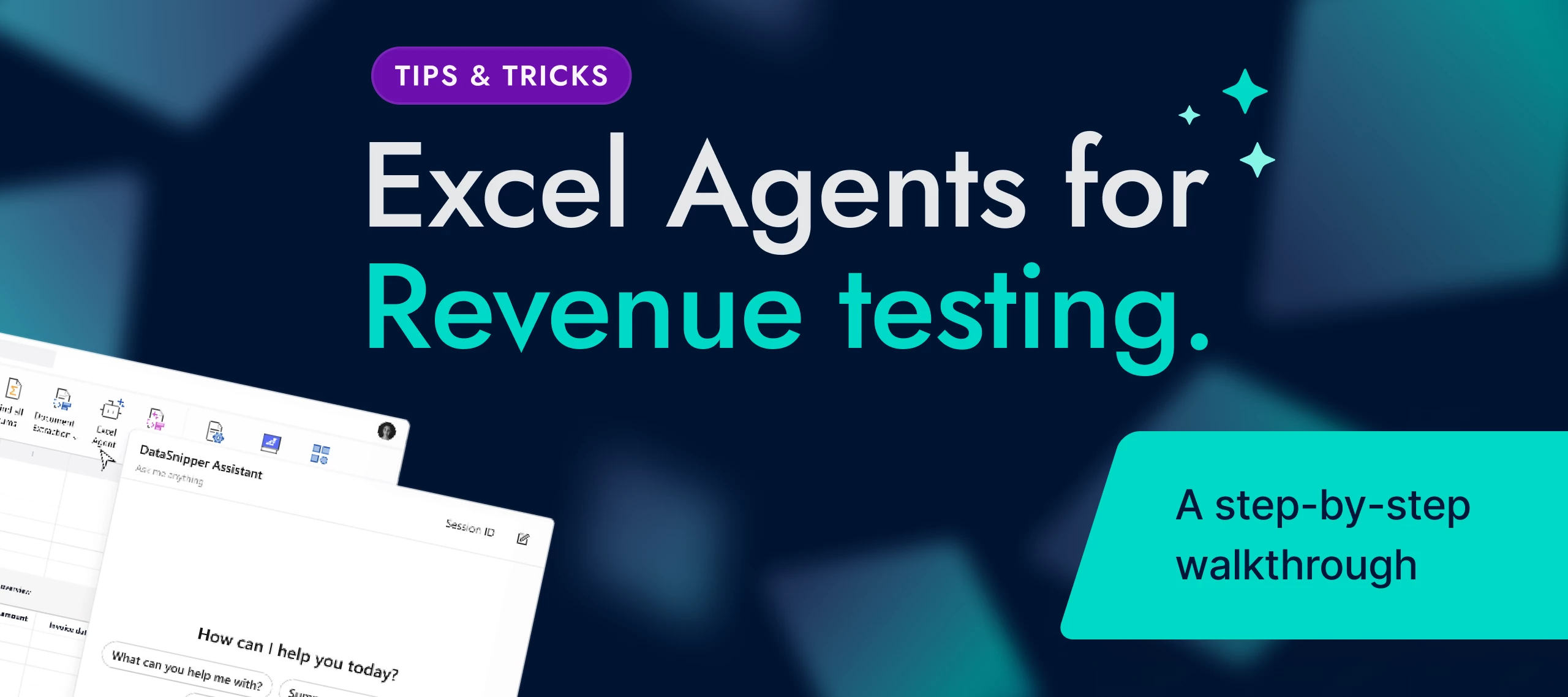 Excel Agents for Revenue testing