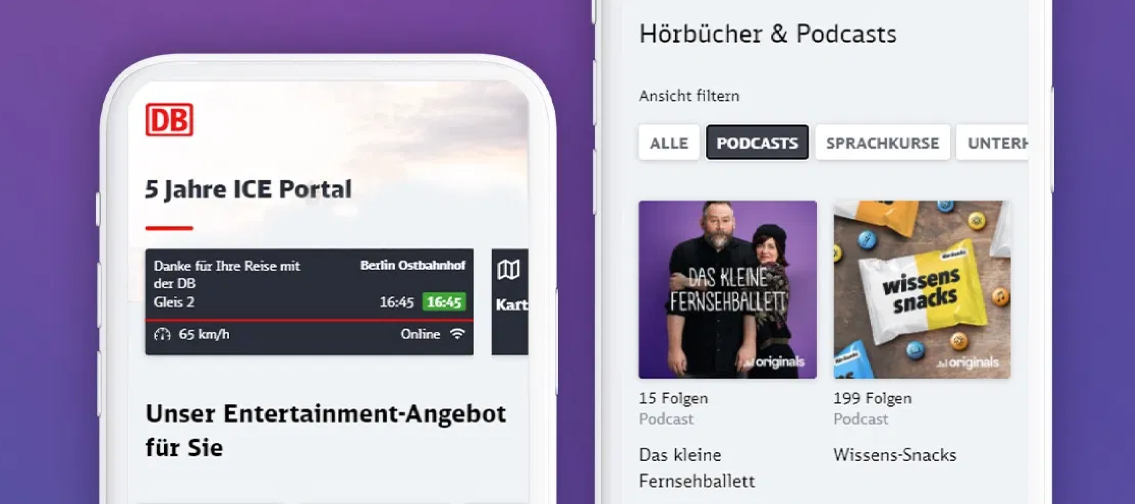 Tipp: Deezer bringt Podcasts in ICE-Züge der Deutschen Bahn