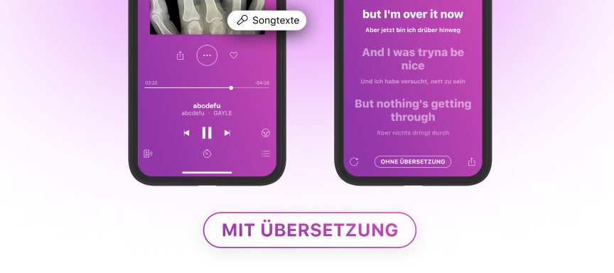 Deezer integriert nun Songtext-Übersetzungen!