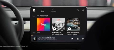 Deezer für Automotive OS