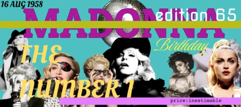 Happy Birthday Madonna! 🥂