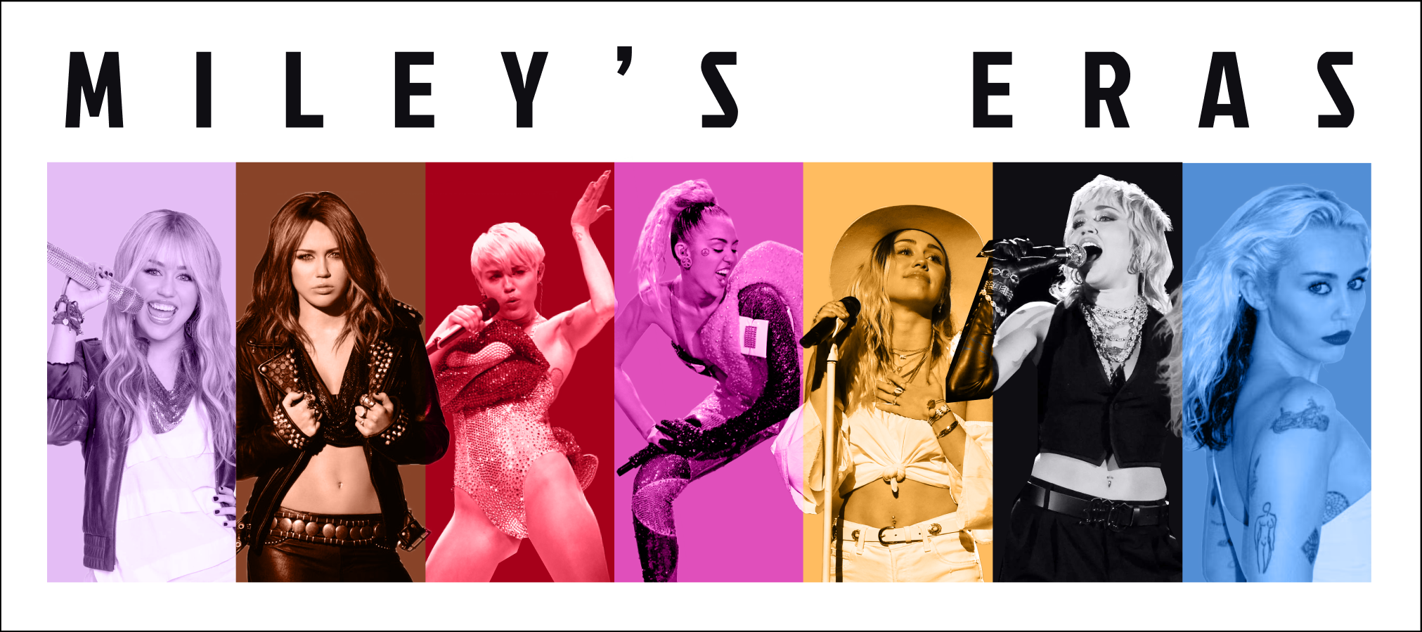 Miley Cyrus: Revisiting Miley's most iconic eras