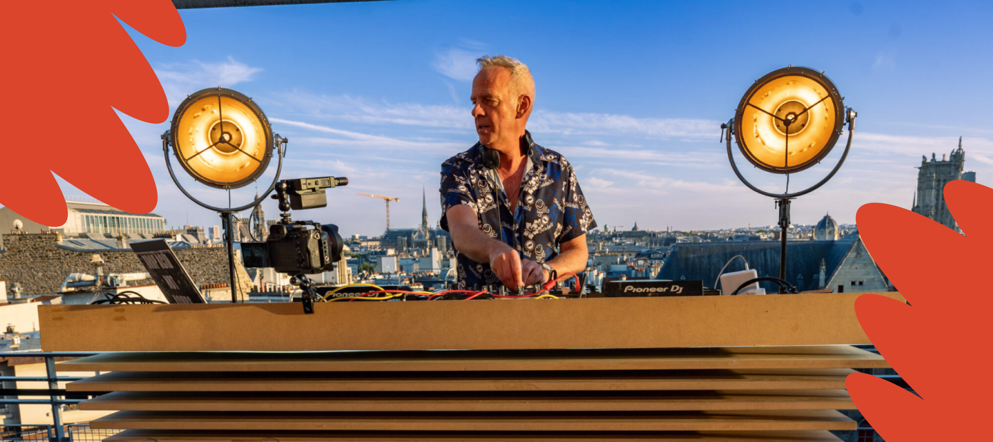 Deezer Rooftop Sessions: Fatboy Slim's Epic Centre Pompidou Gig ...